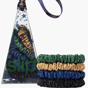 4-Pack Pure Silk Skinny Scrunchies Ornament